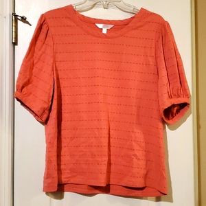 LC Lauren Conrad puff sleeve top